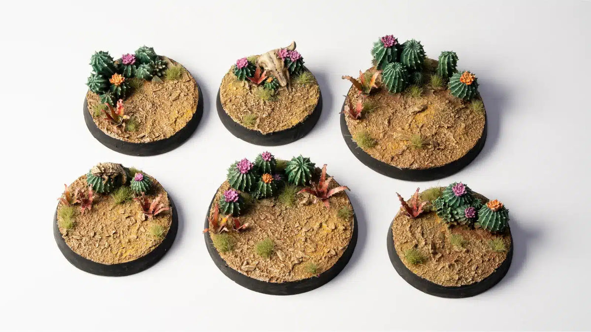 Gamers Grass - Barrel Cacti Basing Bits