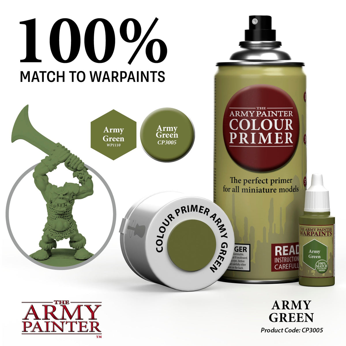 The Army Painter - Colour Primer: Army Green