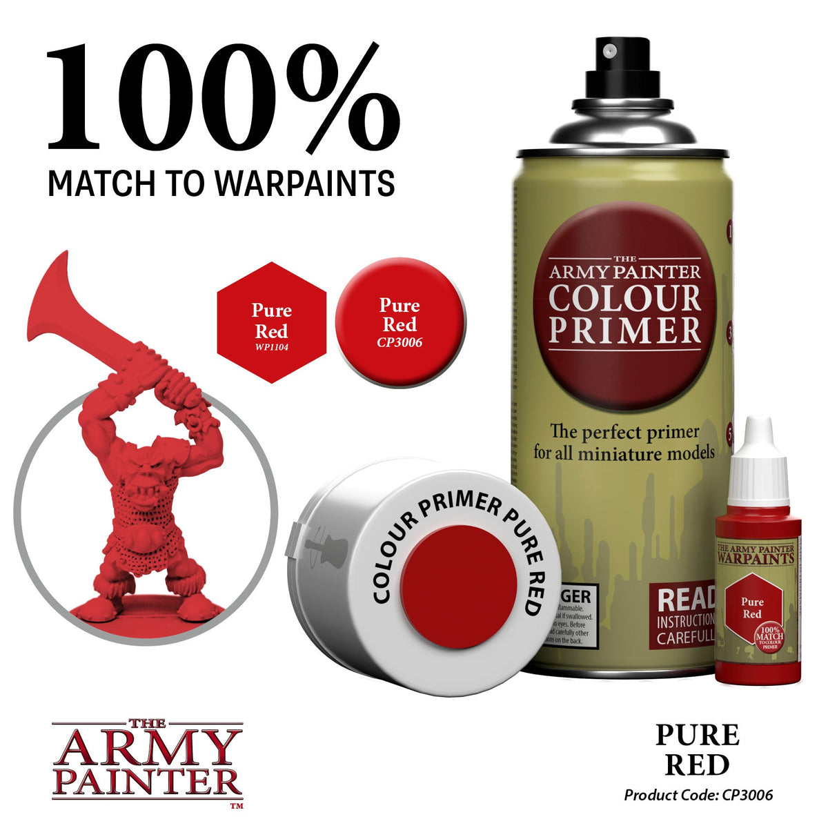 The Army Painter - Colour Primer: Pure Red