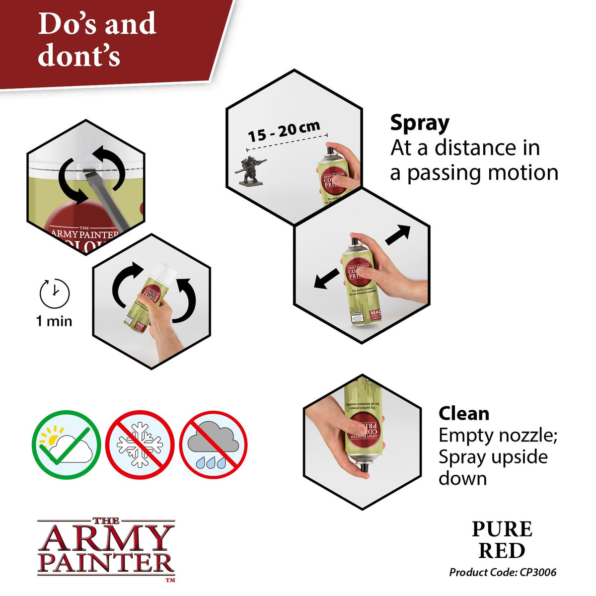 The Army Painter - Colour Primer: Pure Red