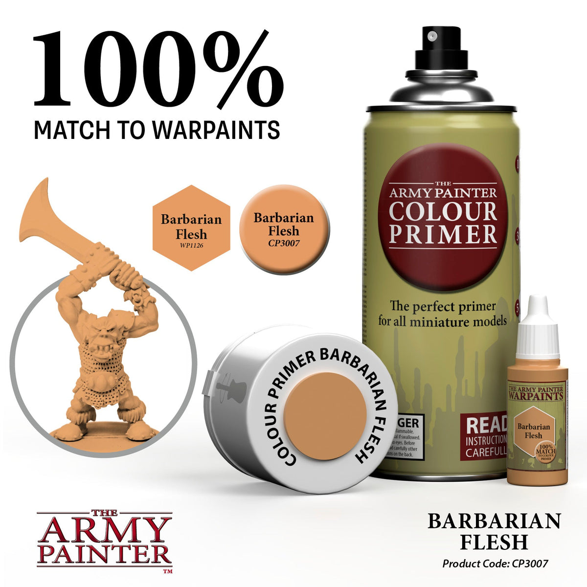 The Army Painter - Colour Primer: Barbarian Flesh