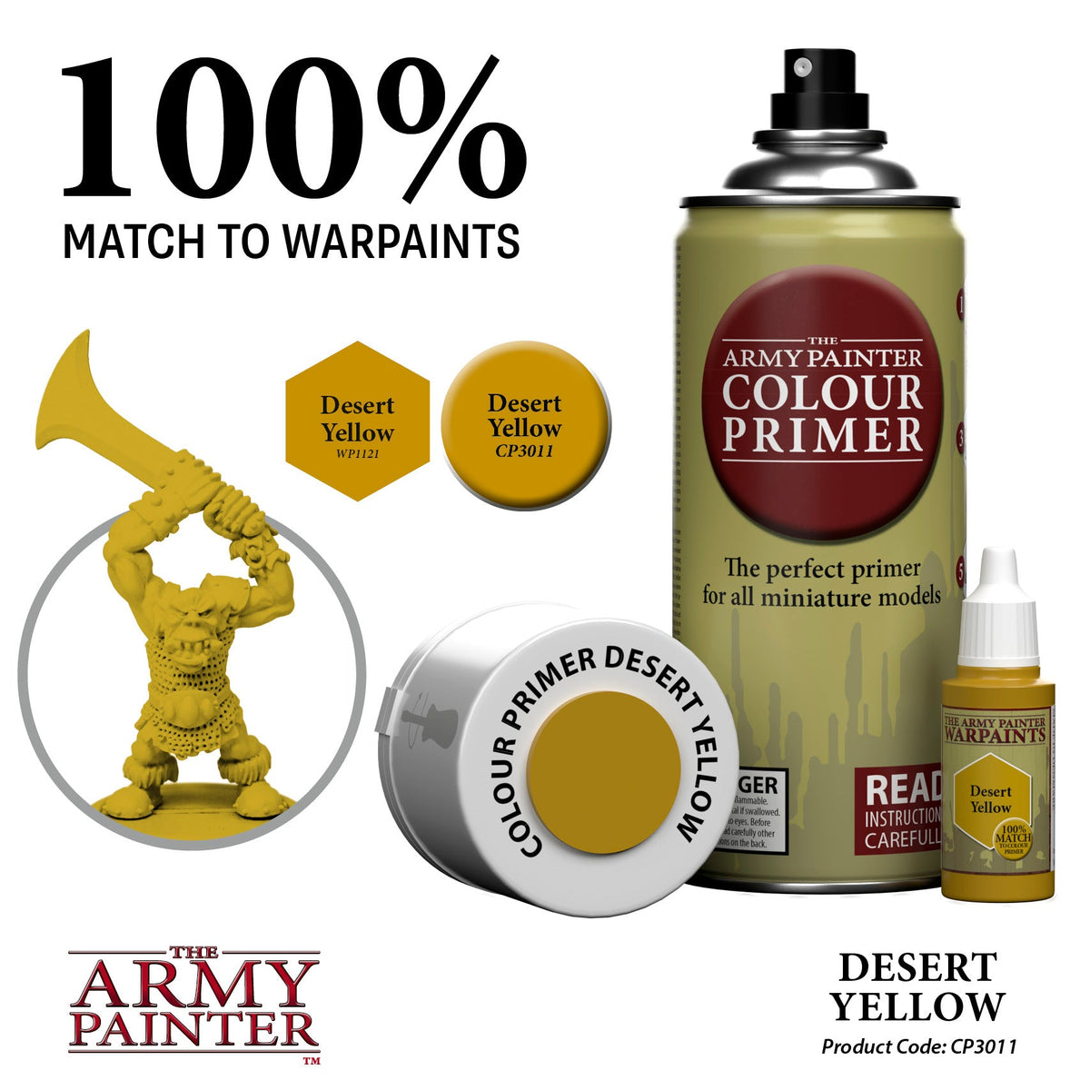 The Army Painter - Colour Primer: Desert Yellow