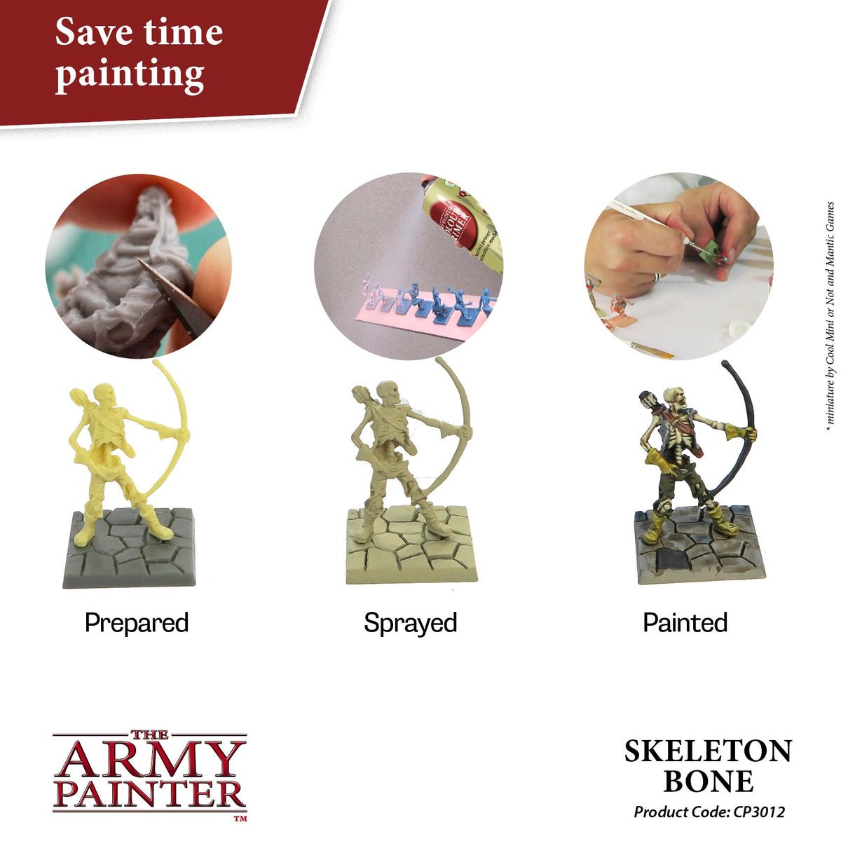 The Army Painter - Colour Primer: Skeleton Bone