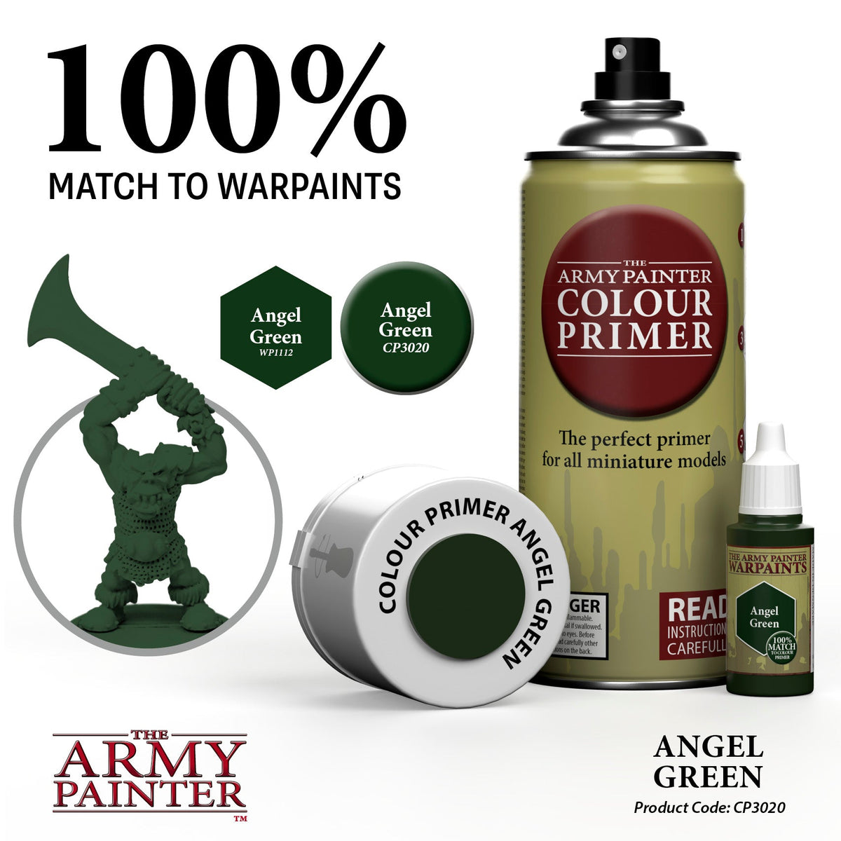 The Army Painter - Colour Primer: Angel Green