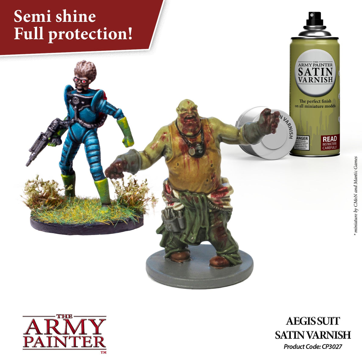 The Army Painter - Colour Primer: Aegis Suit Satin Varnish