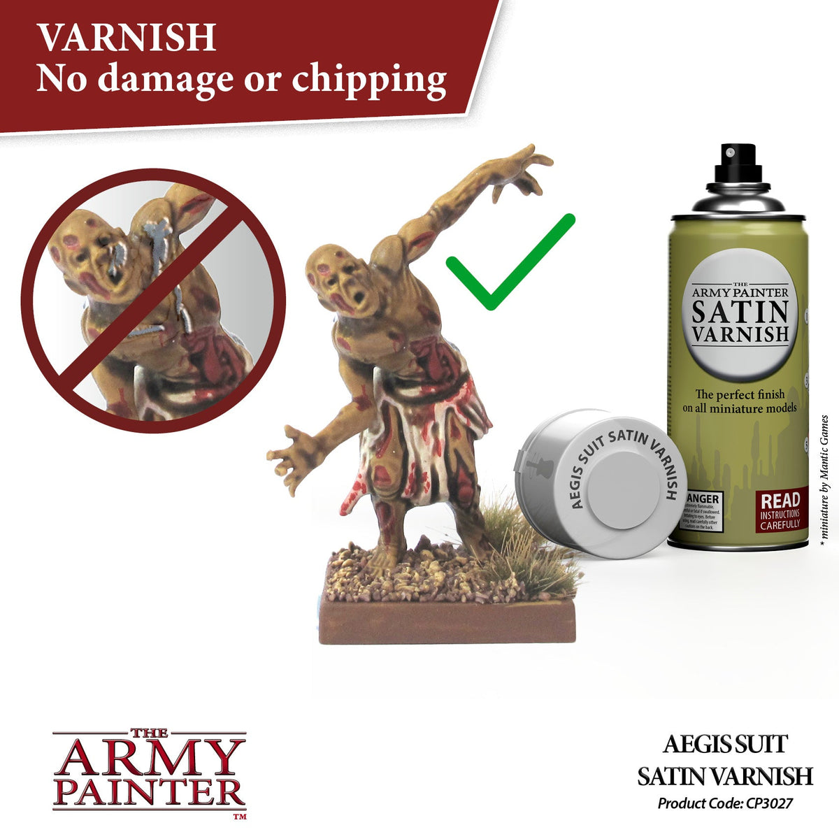 The Army Painter - Colour Primer: Aegis Suit Satin Varnish