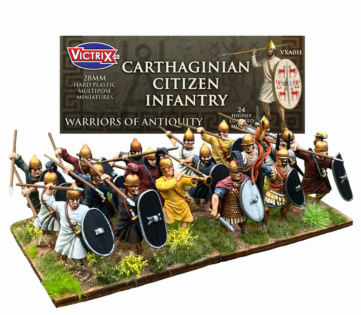 Victrix Miniatures - Carthaginian Citizen Infantry