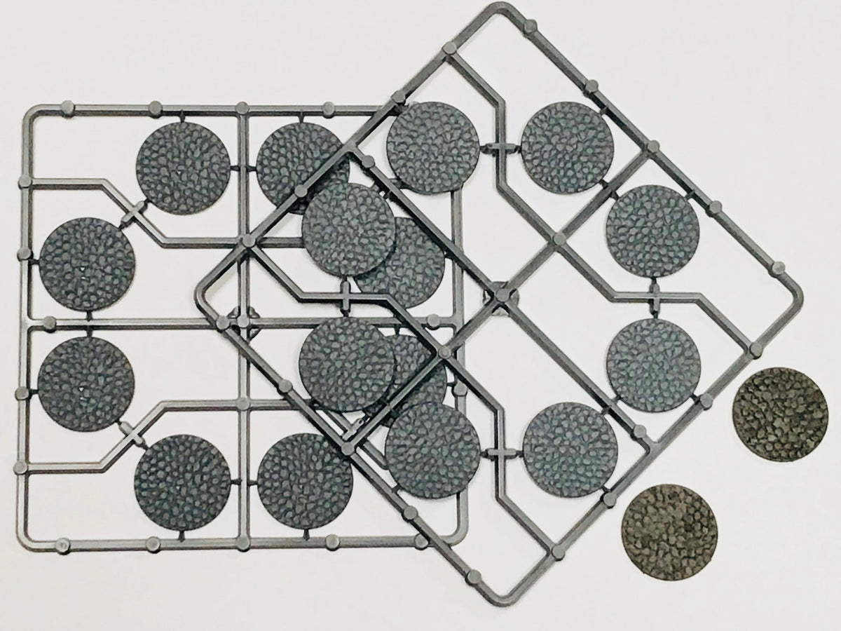 Renedra - Bases: Cobblestone 30mm Diameter (16)