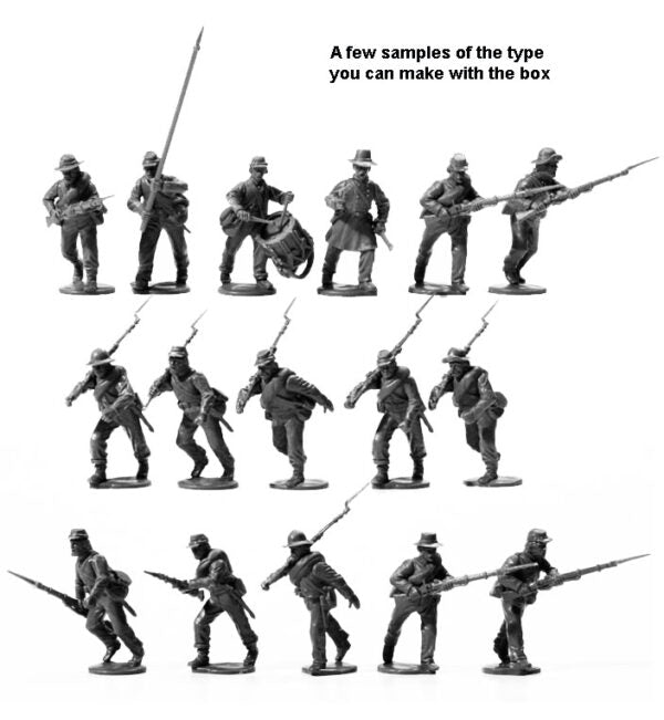 Perry Miniatures - American Civil War Confederate Infantry 1861-1865
