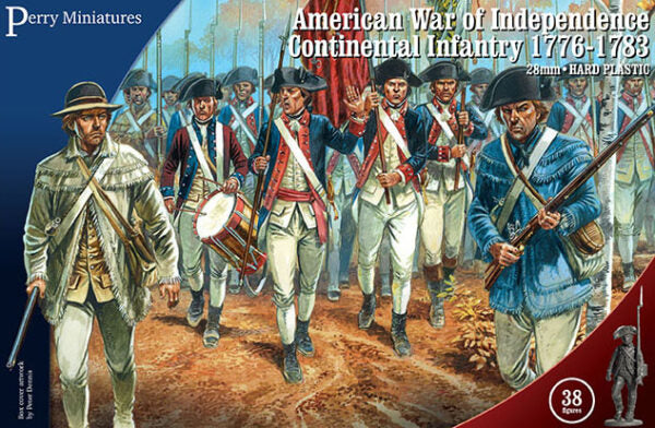 Perry Miniatures - American War of Independence: Continental Infantry 1776-1783
