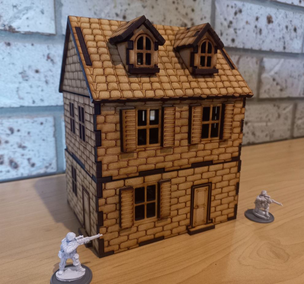 Dark Castle Terrain - Normandy: 2 Storey House