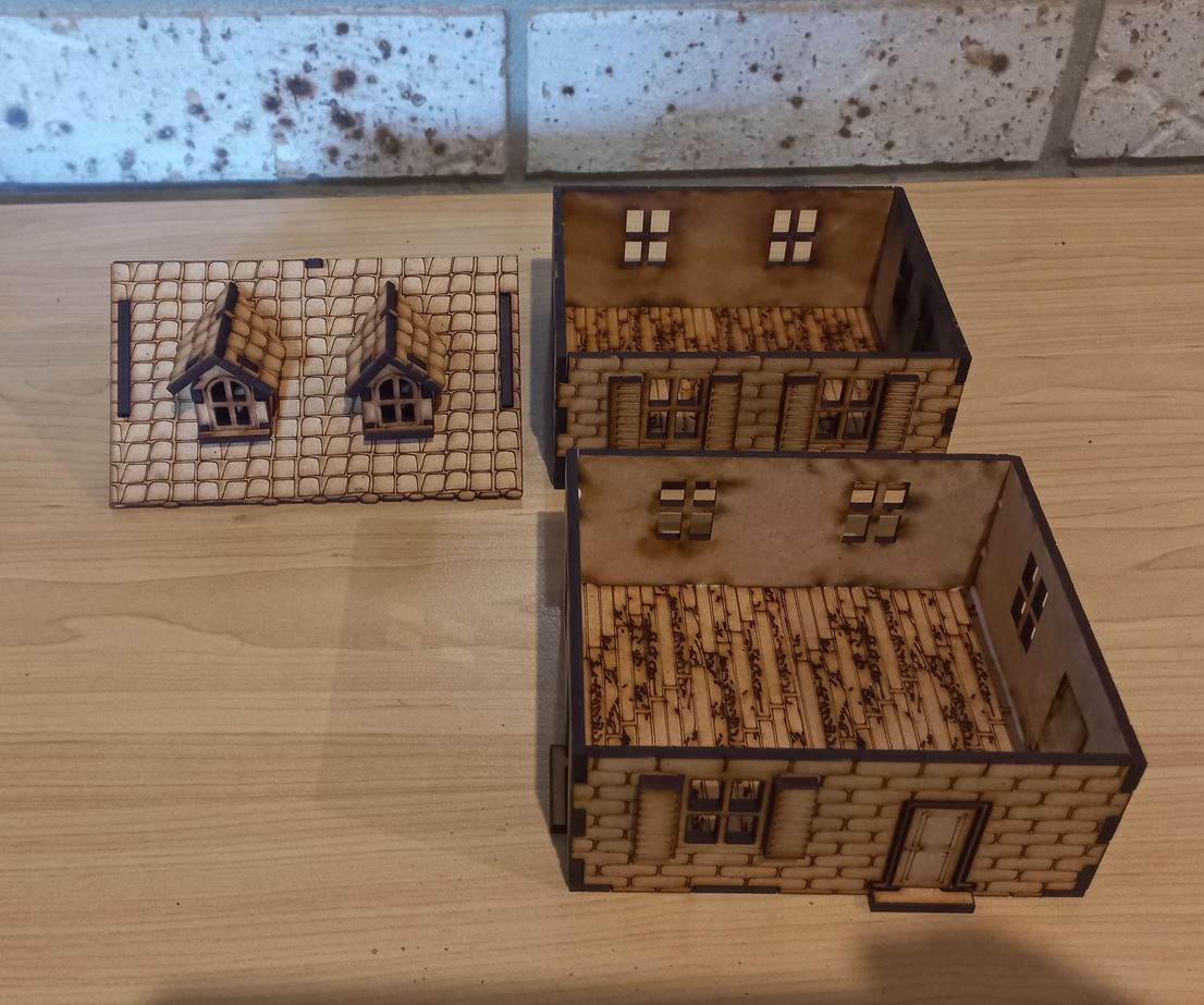 Dark Castle Terrain - Normandy: 2 Storey House