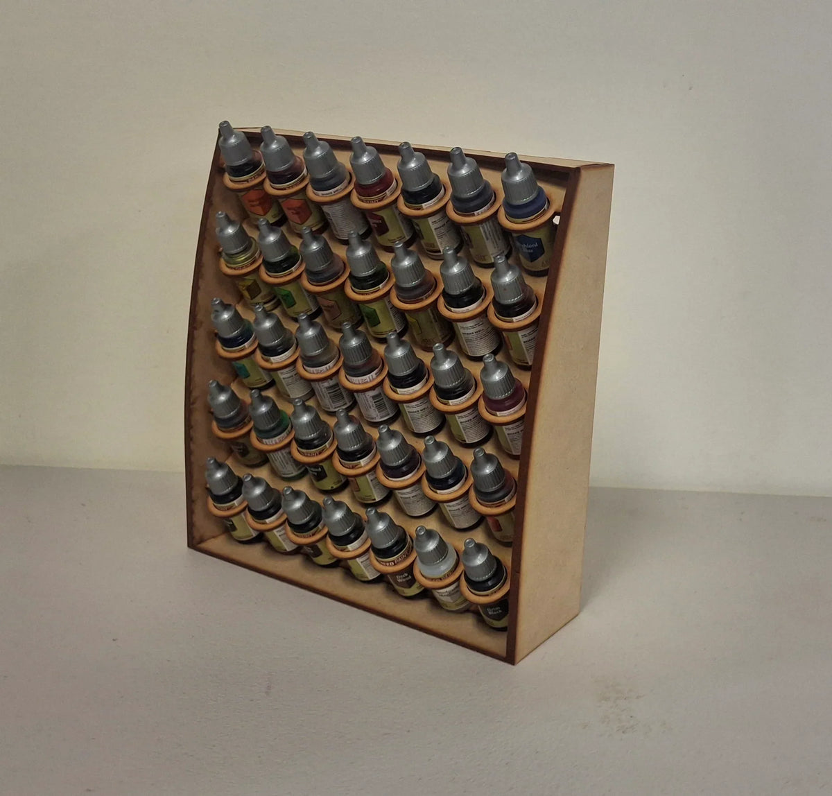Dark Castle Terrain - Paint Station: 35 Dropper Bottle Paint Rack