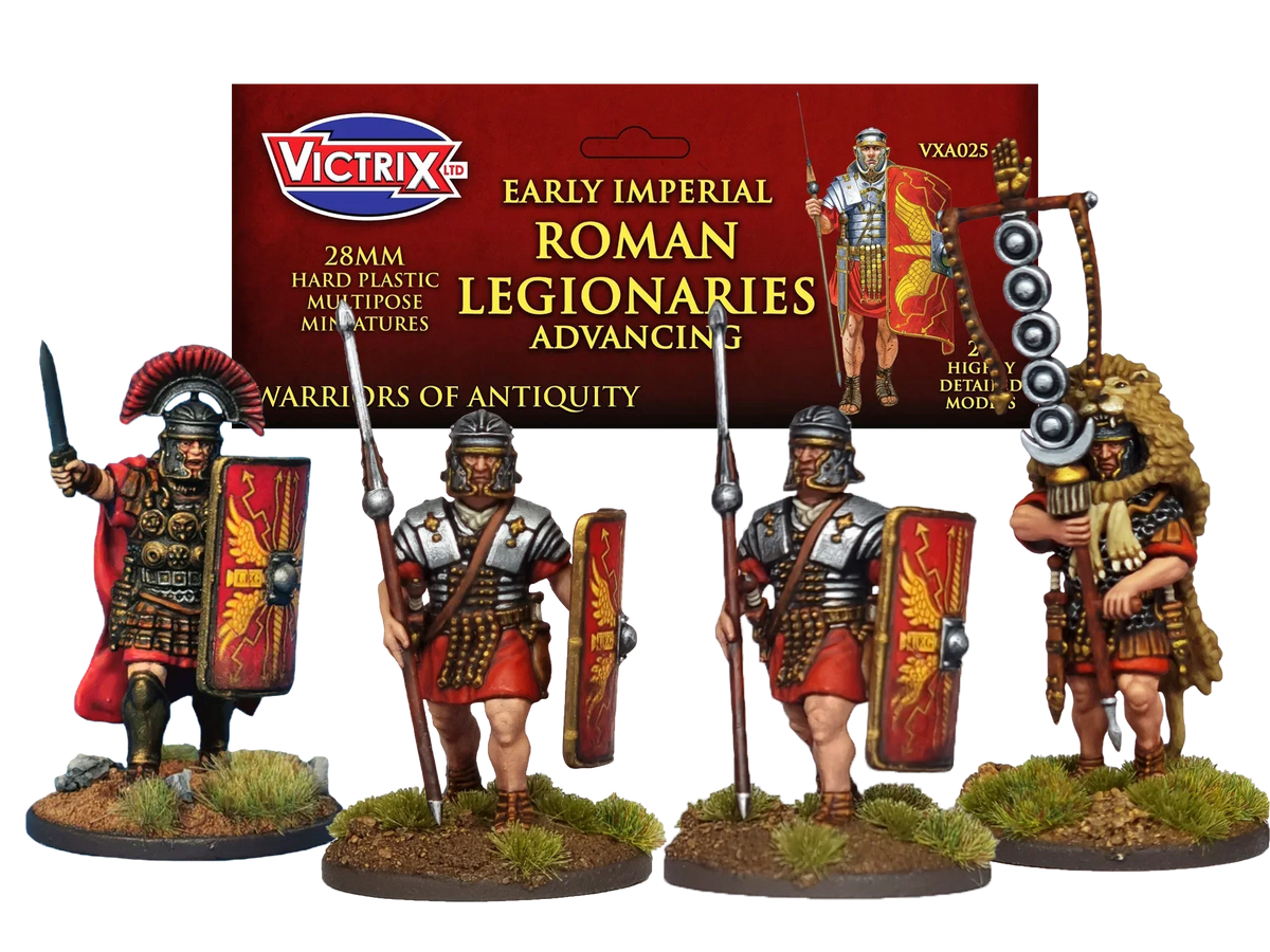 Victrix Miniatures - Early Imperial Roman Legionaries Advancing