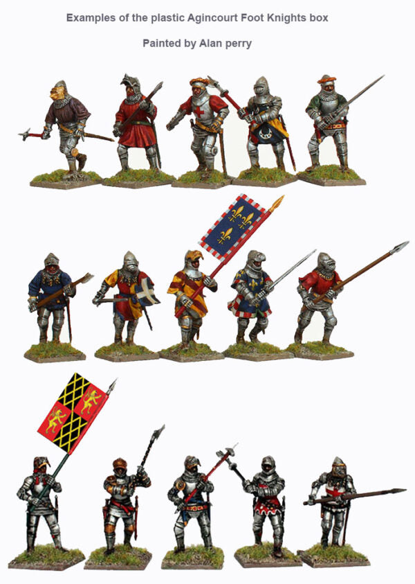 Perry Miniatures - Agincourt Foot Knights 1415-1429