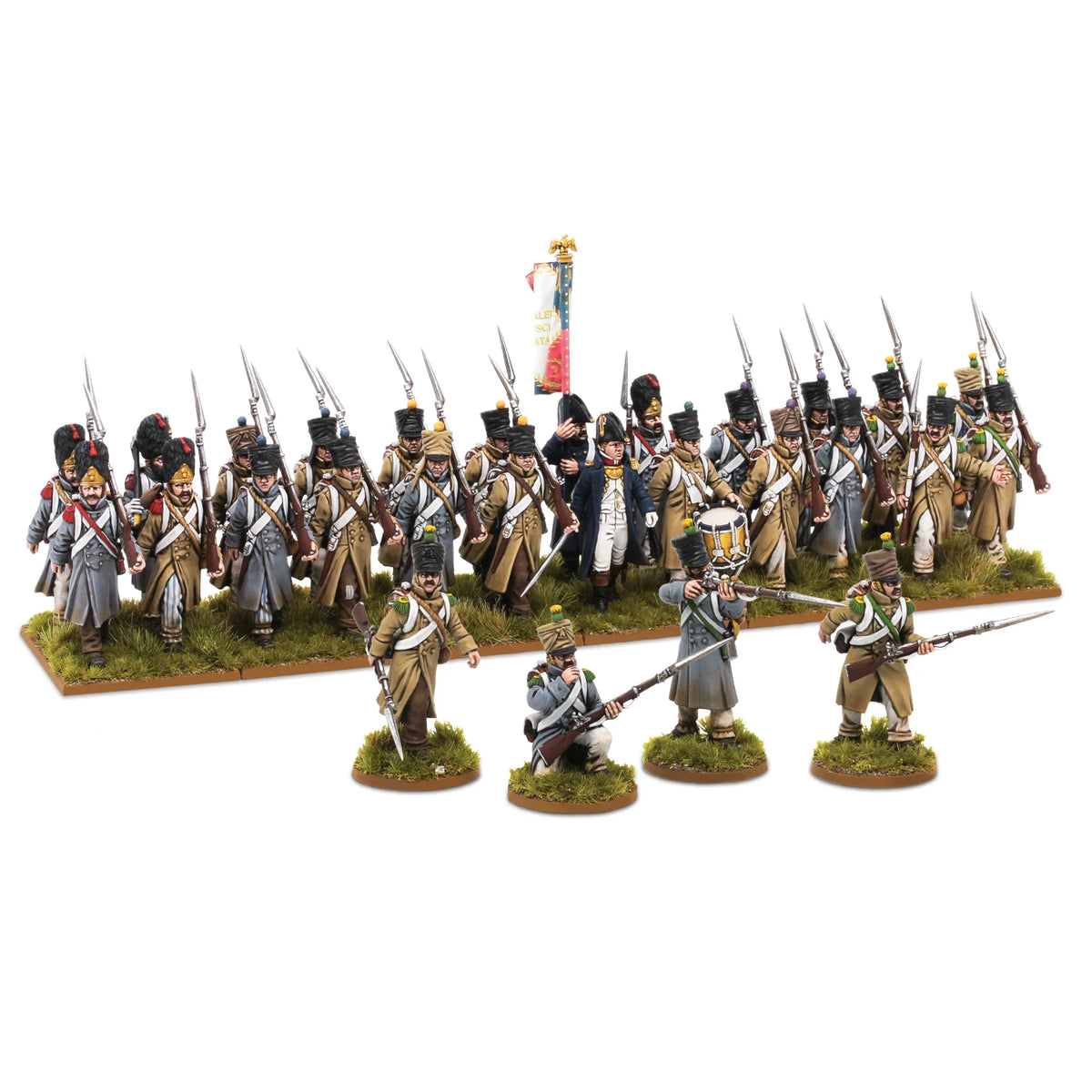 Napoleon's Wars - French Infantry in Greatcoats (1804-1814)