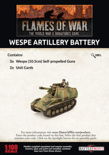 Flames Of War - German: Wespe Artillery Battery