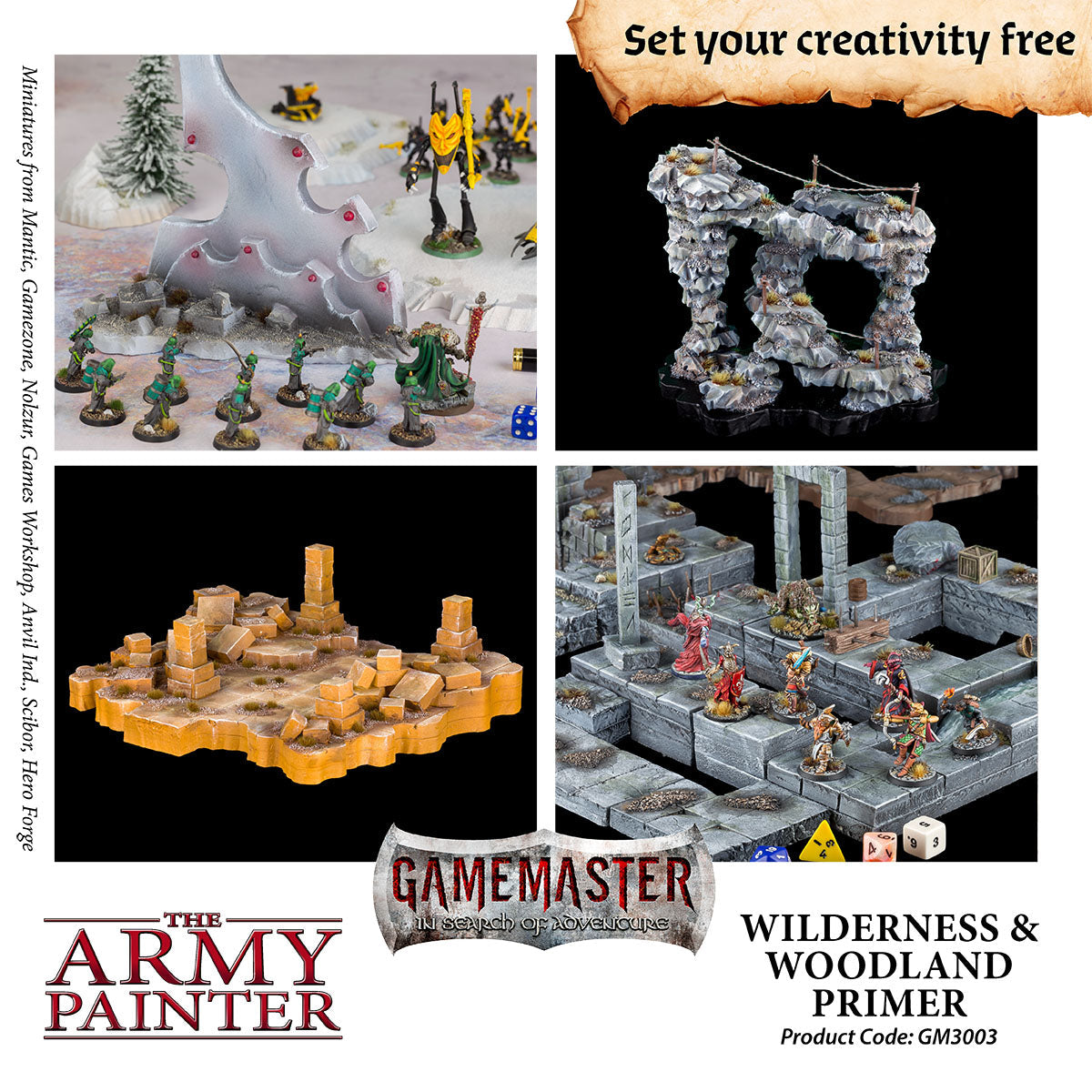 The Army Painter - Gamemaster: Terrain Primer - Wilderness & Woodlands