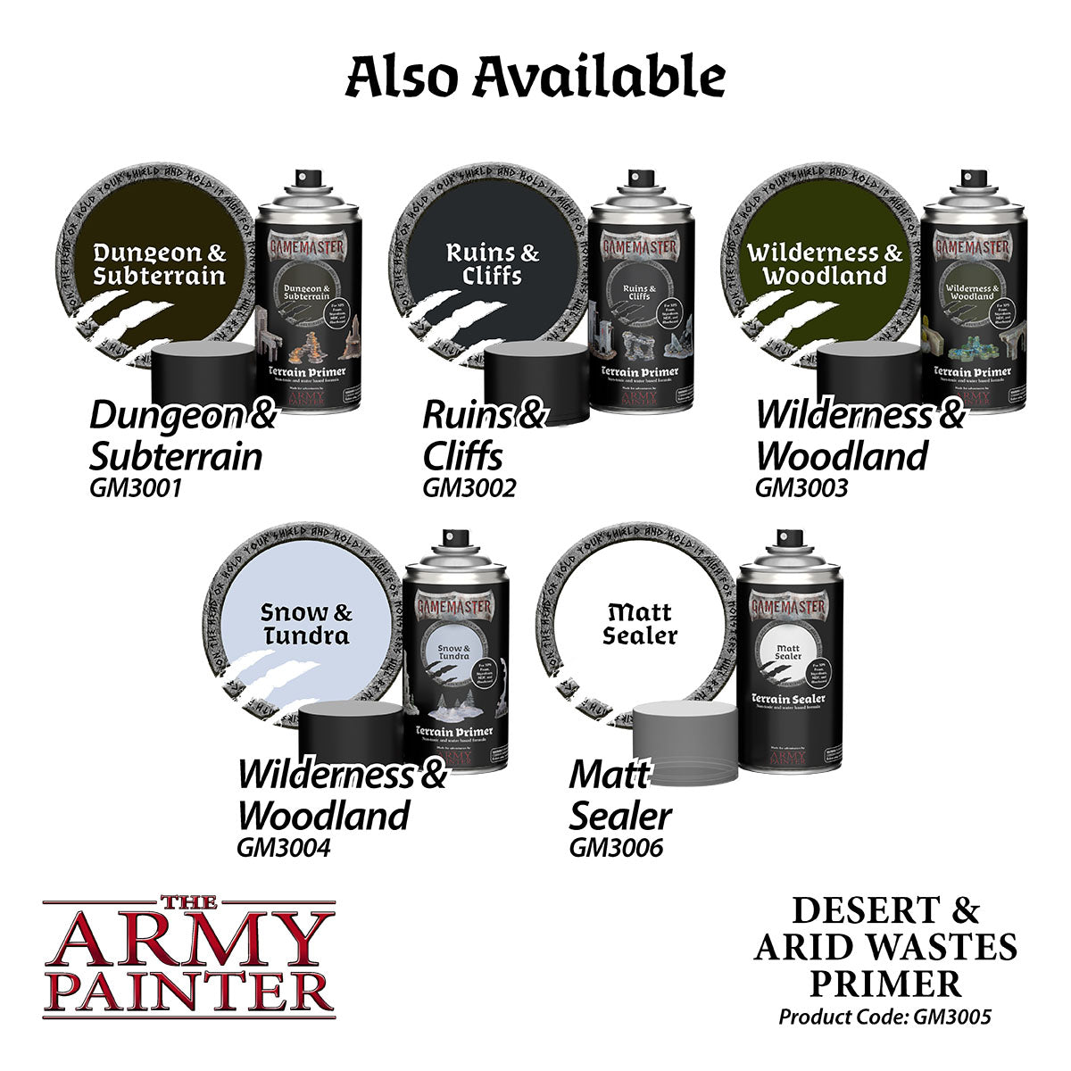 The Army Painter - Gamemaster: Terrain Primer - Desert & Arid Wastes