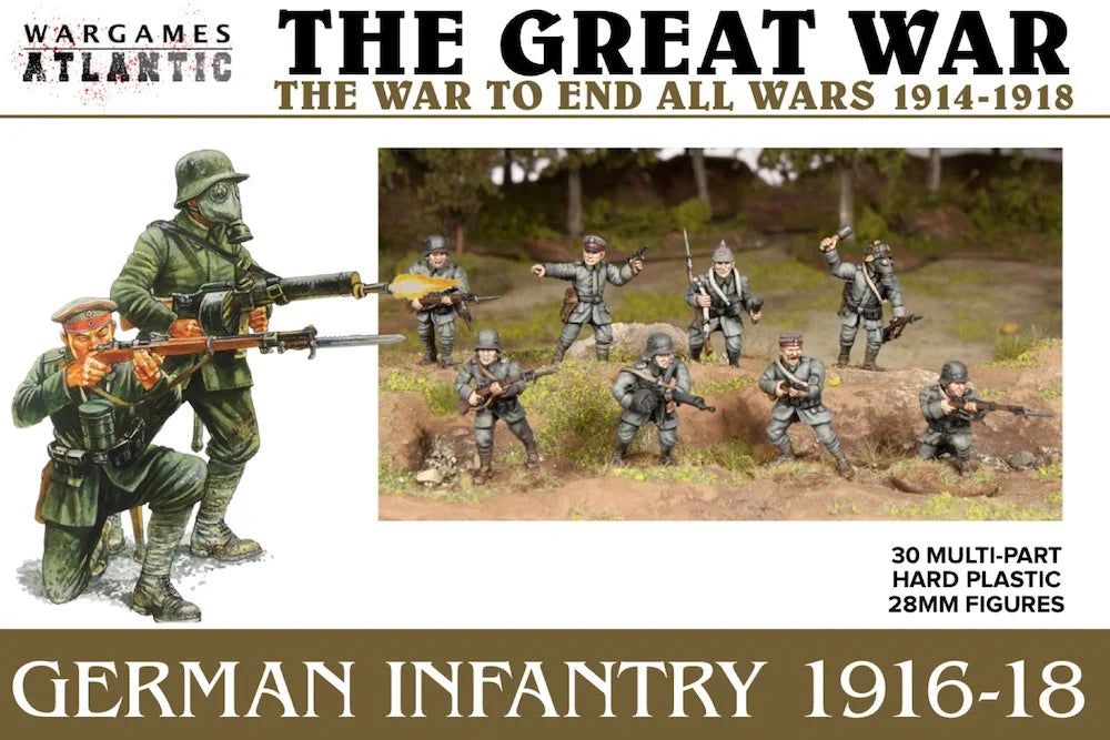 The Great War - German Infantry (1916-1918)