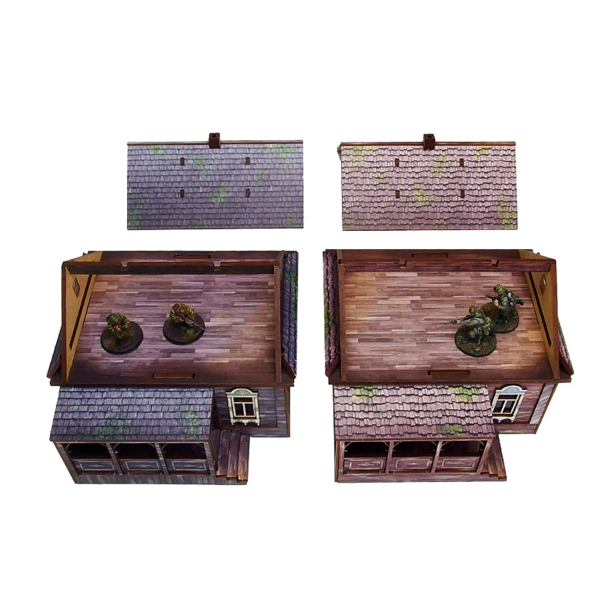 Micro Art Studio - Pre-Painted WW2 Ostfront Village Doma