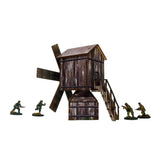 Micro Art Studio - Pre-Painted WW2 Ostfront Village Windmill