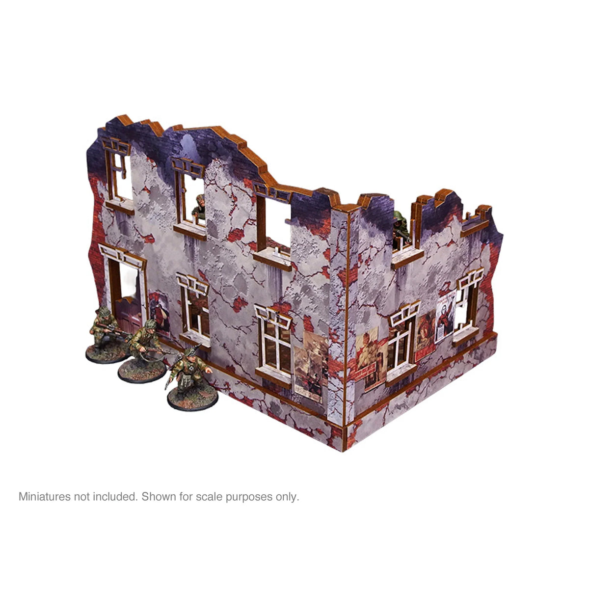 Micro Art Studio - Pre-Painted WW2 Ostfront Stalingrad Univermag Right