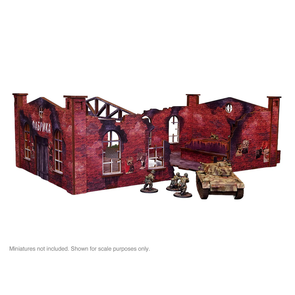 Micro Art Studio - Pre-Painted WW2 Ostfront Stalingrad Factory Front