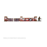 Micro Art Studio - Pre-Painted WW2 Ostfront Stalingrad Walls Low