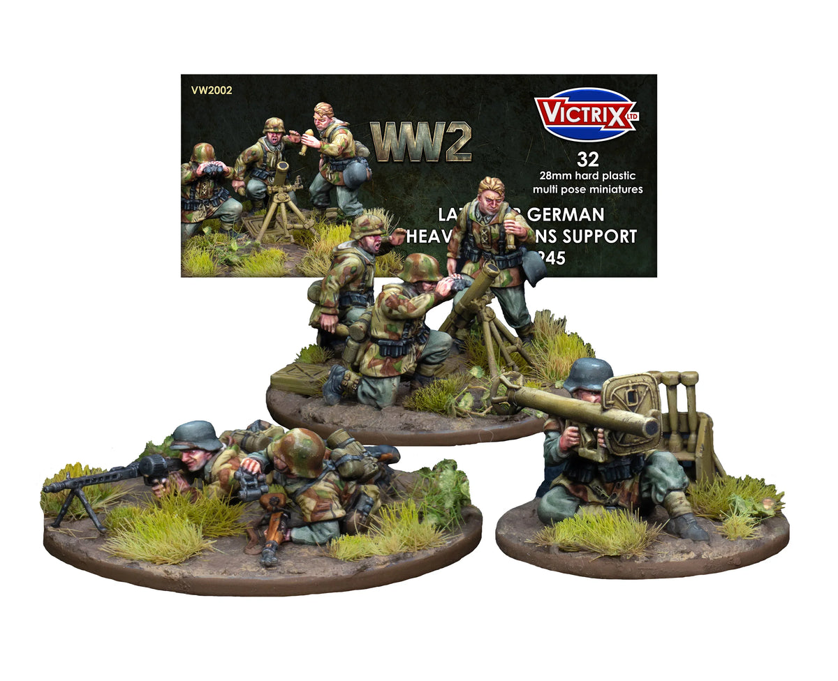 Victrix Miniatures - Late War German Heavy Weapon Support 1944-1946