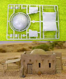 Renedra - Scenery: Mud-Brick House Accessory Frame