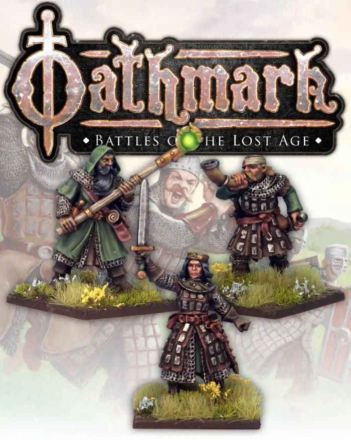 Oathmark - Human Queen, Wizard and Musician III