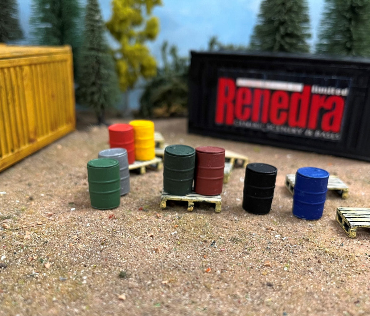 Renedra - Scenery: Oil Drums (8)
