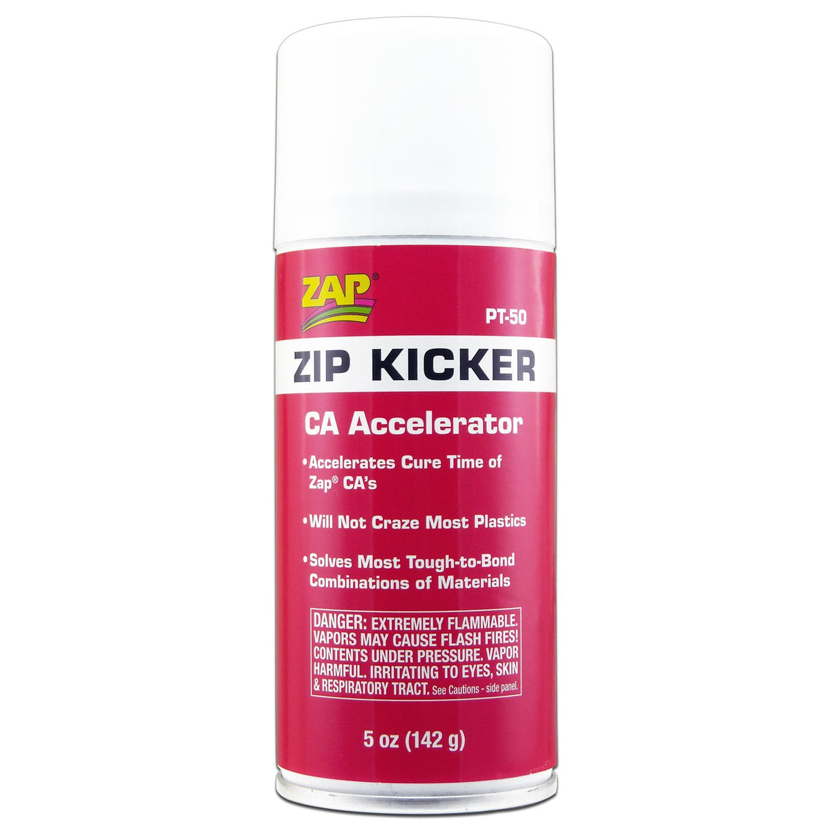 Zap - Zip Kicker CA Accelerator Aerosol Can 5oz/142g