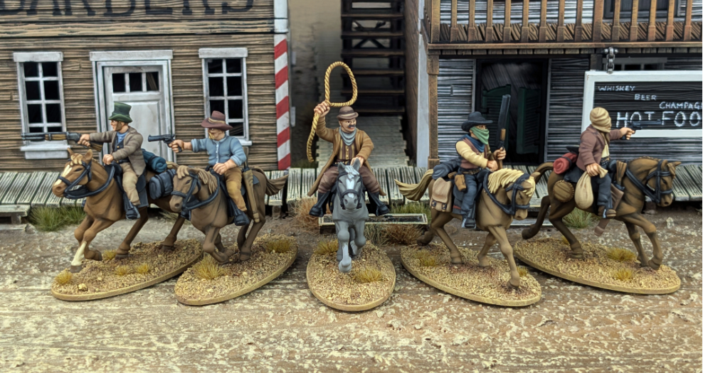 Dead Man's Hand - Mounted Gunfighters