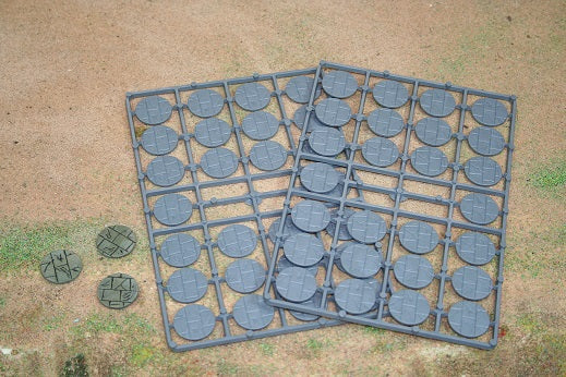Renedra - Bases: Paved 25mm Diameter (52)