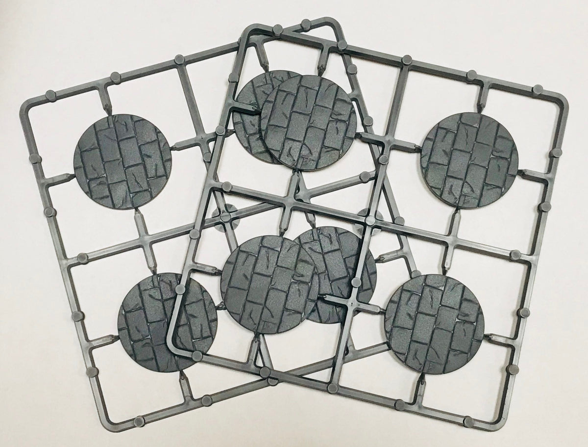 Renedra - Bases: Paved 40mm Diameter (8)