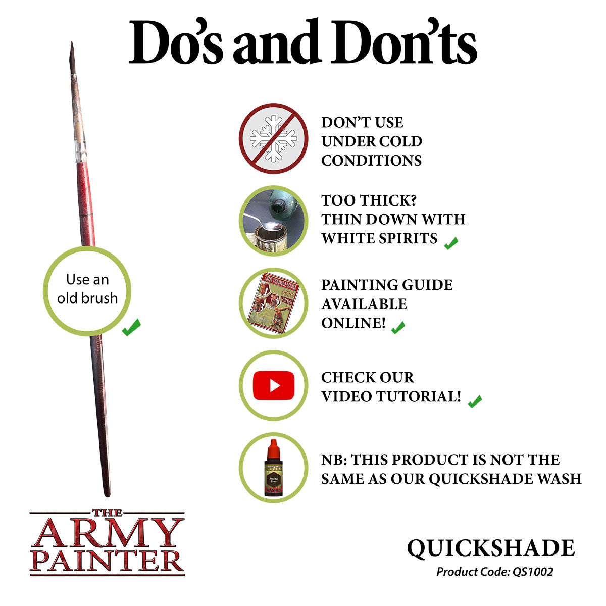 The Army Painter - Quickshade Dip: Strong Tone