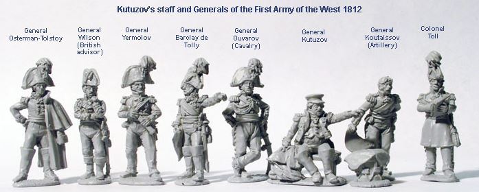 Perry Miniatures - Russian High Command on Foot 1812