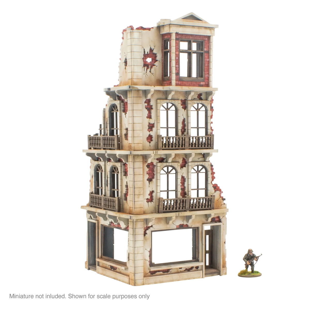 Skytrex: City in Ruins - 4 Storey Building Corner (1)