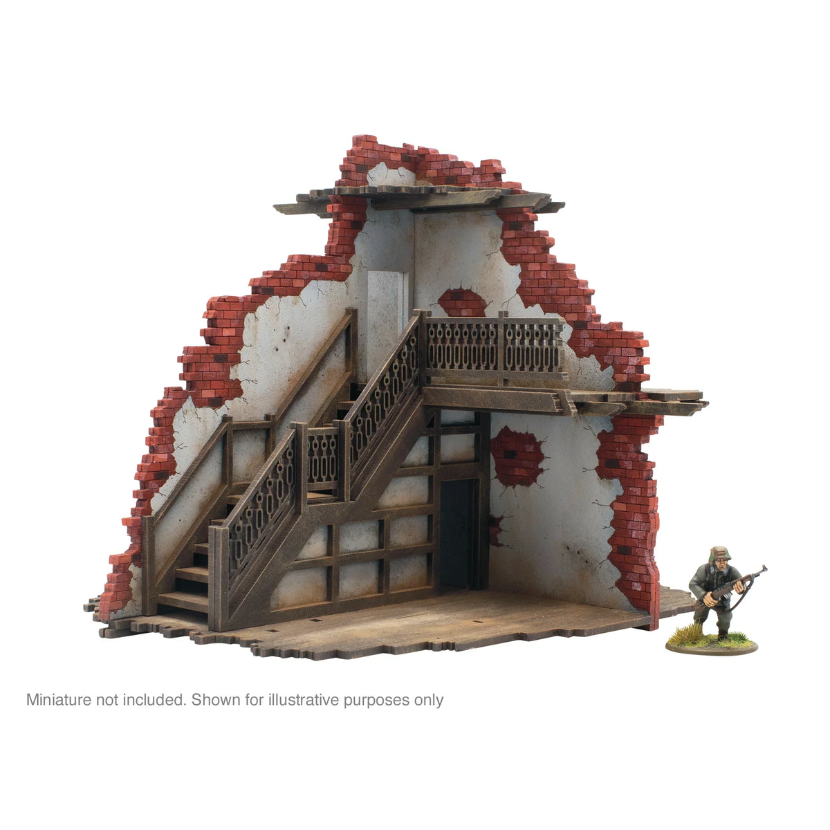 Skytrex: City in Ruins - 2 Storey Building Internal with Staircase