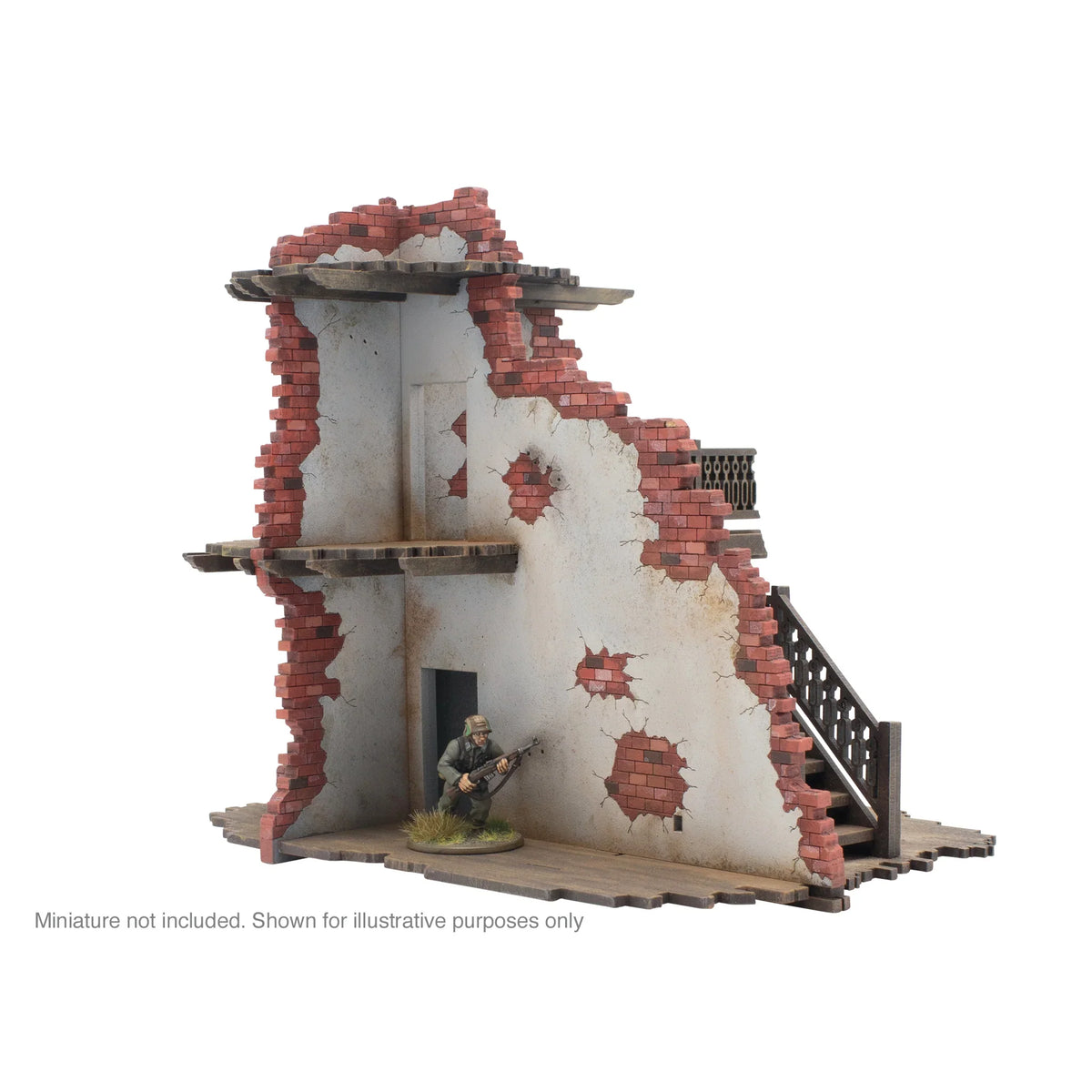 Skytrex: City in Ruins - 2 Storey Building Internal with Staircase