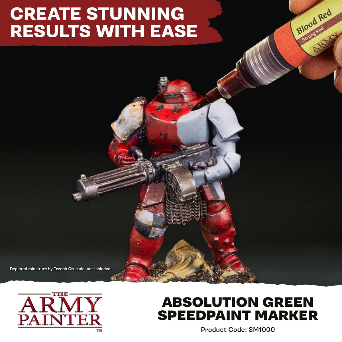 The Army Painter - Speedpaint Marker: Absolution Green