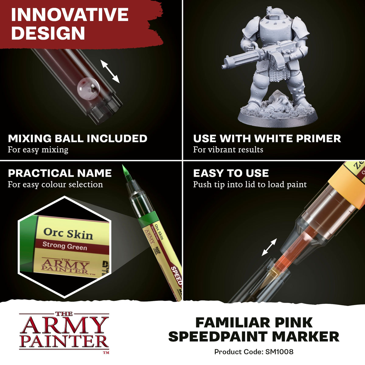 The Army Painter - Speedpaint Marker: Familiar Pink