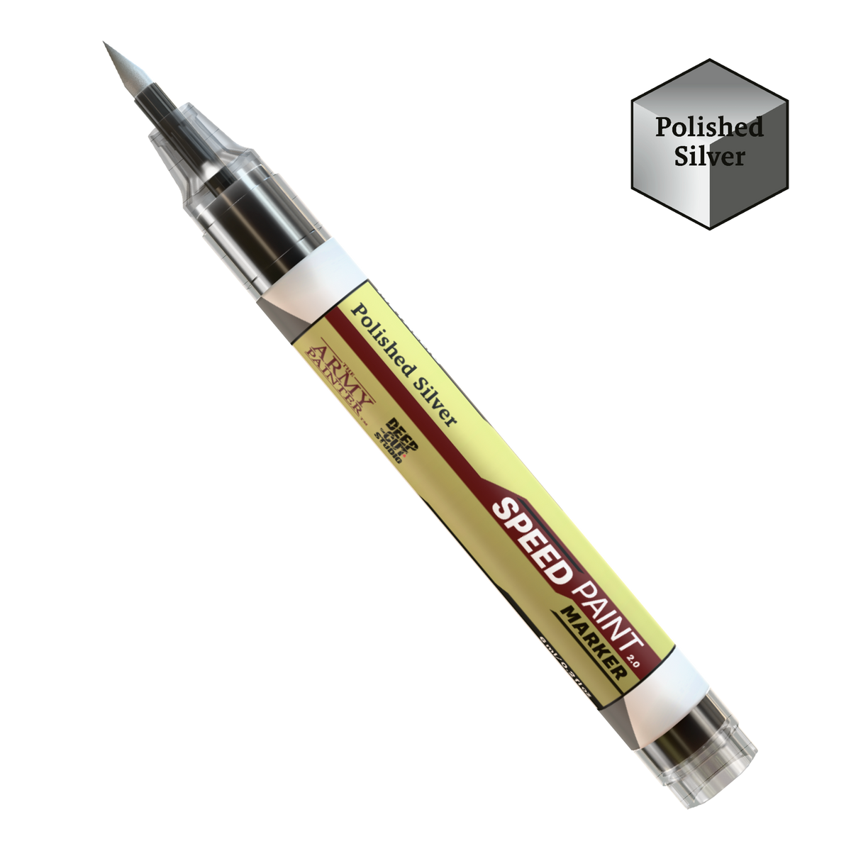The Army Painter - Speedpaint Marker: Polished Silver