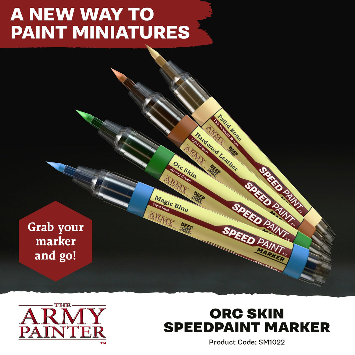The Army Painter - Speedpaint Marker: Orc Skin