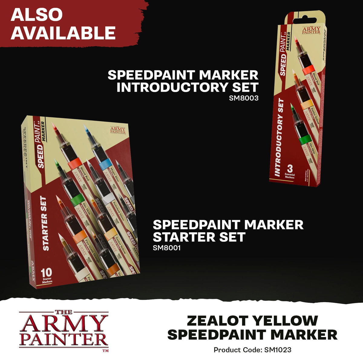 The Army Painter - Speedpaint Marker: Zealot Yellow