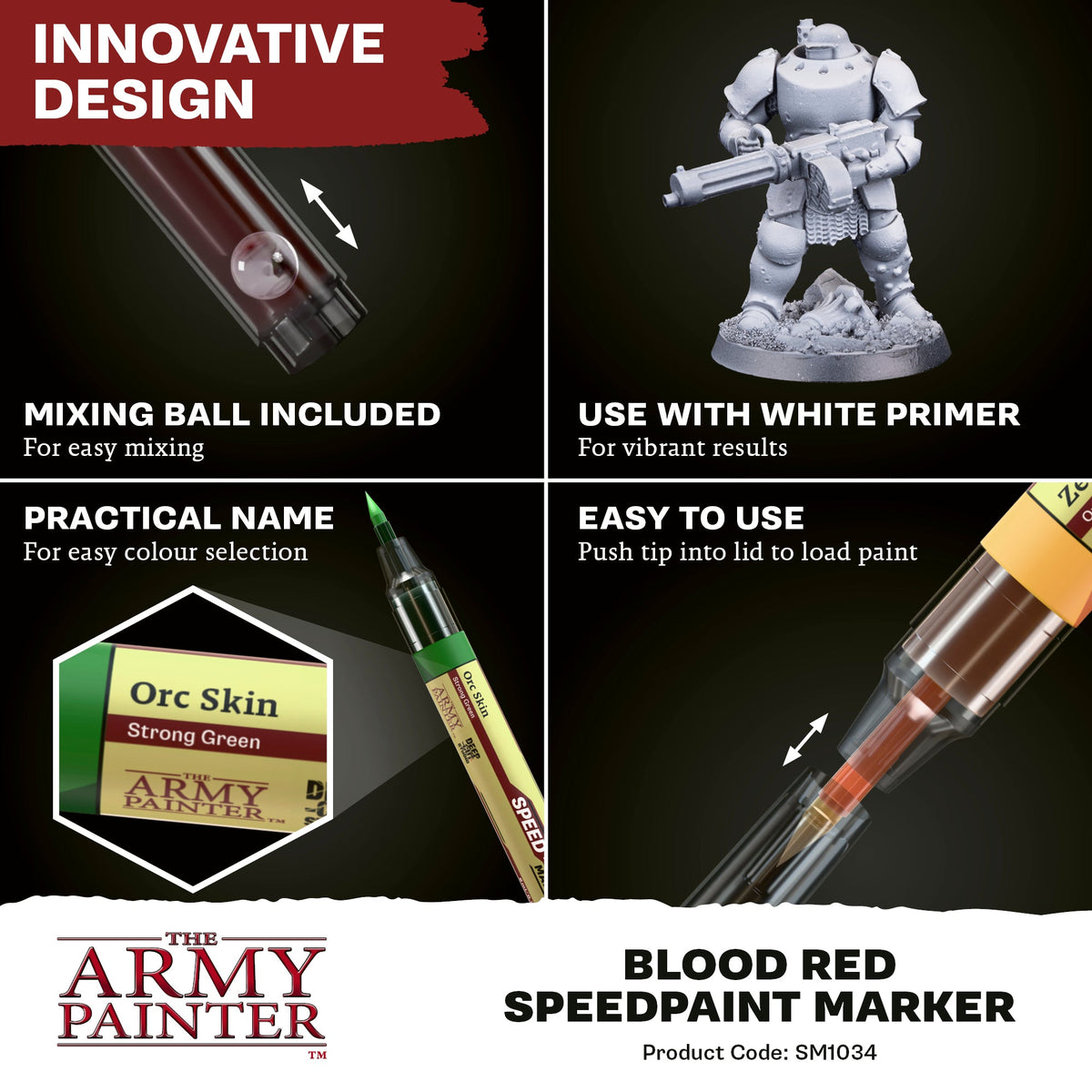 The Army Painter - Speedpaint Marker: Blood Red