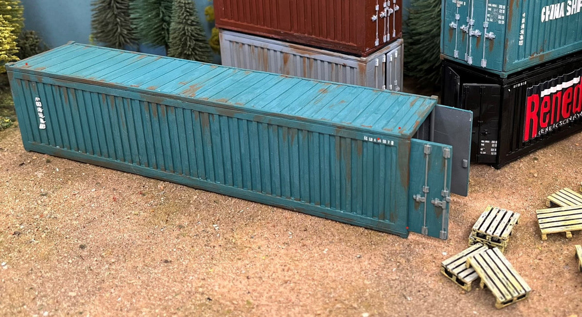 Renedra - Scenery: Shipping Container (40FT) & Pallets