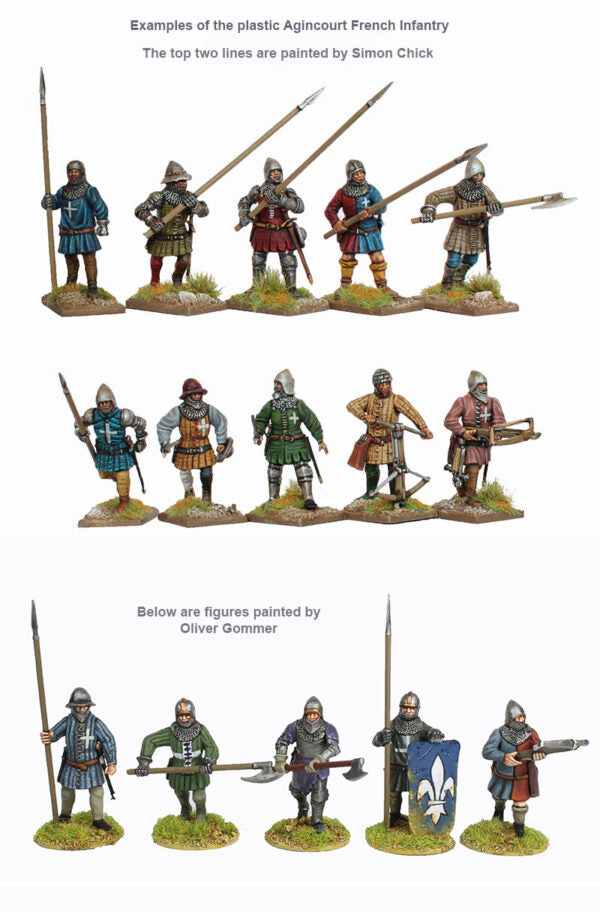 Perry Miniatures - Agincourt French Infantry 1415-1429
